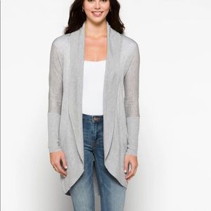 RD STYLE Sonole Open Drape Cardigan, size L